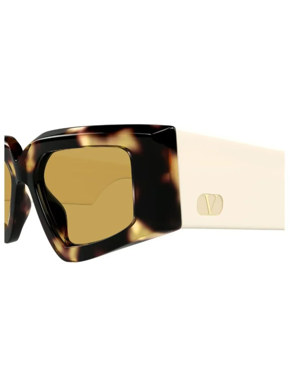 New Valentino Women's Sunglasses Havana Brown Lens Acetate Frame VG0006S 002 53